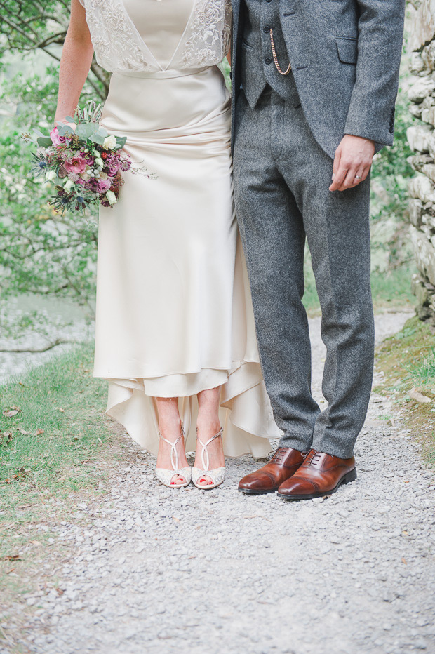 Pretty Real Wedding at Blairscove House and Restaurant by Ruth Leavett Photography // onefabday.com