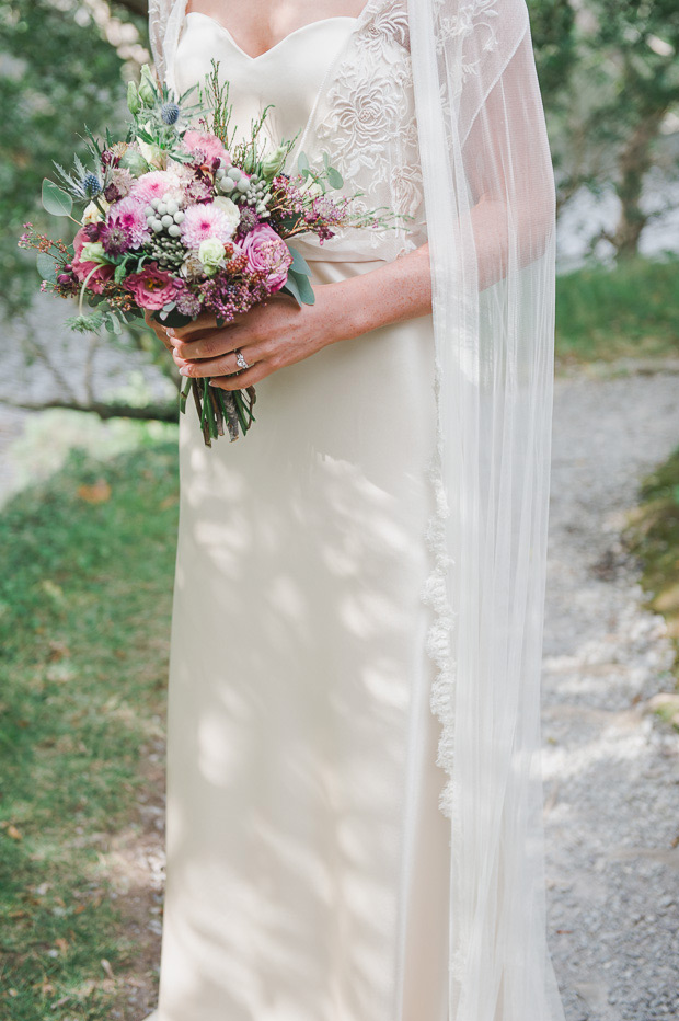 Pretty Real Wedding at Blairscove House and Restaurant by Ruth Leavett Photography // onefabday.com