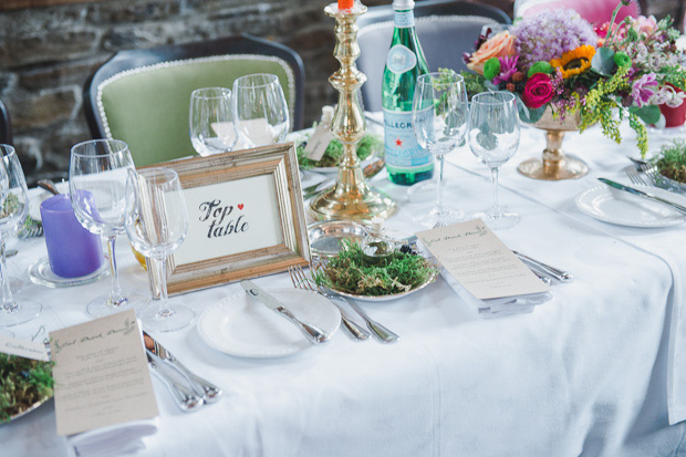 Pretty Real Wedding at Blairscove House and Restaurant by Ruth Leavett Photography // onefabday.com