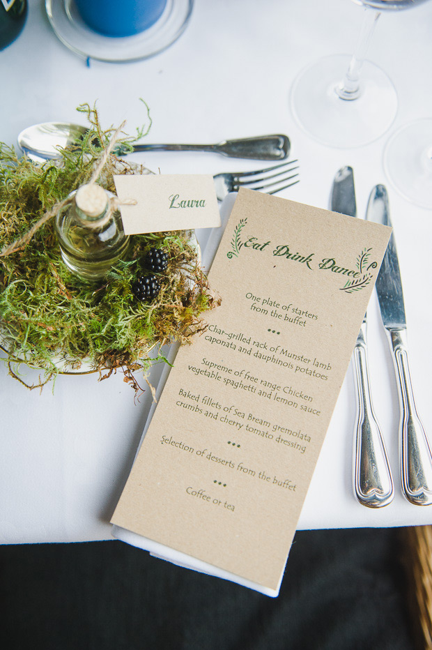 Pretty Real Wedding at Blairscove House and Restaurant by Ruth Leavett Photography // onefabday.com