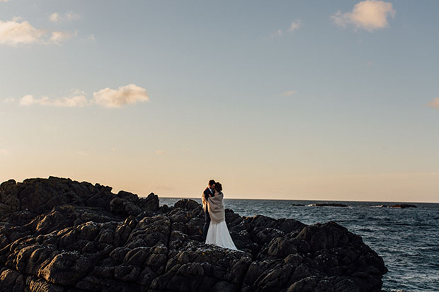 Sunset Beach Anniversary Shoot by Peter Carvill Photography // onefabday.com