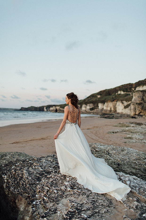 Sunset Beach Anniversary Shoot by Peter Carvill Photography // onefabday.com