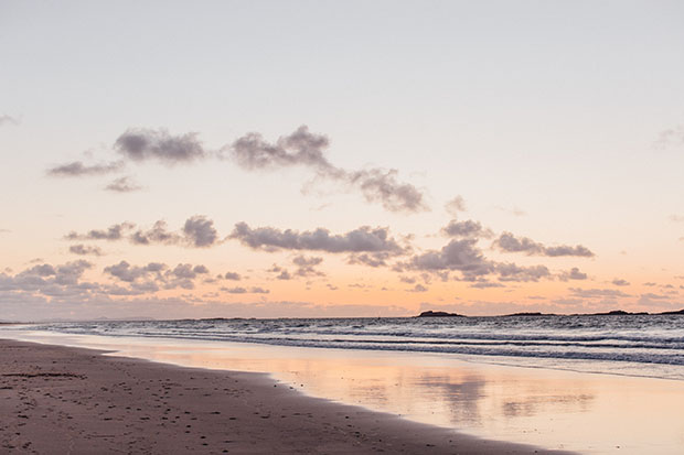 Sunset Beach Anniversary Shoot by Peter Carvill Photography