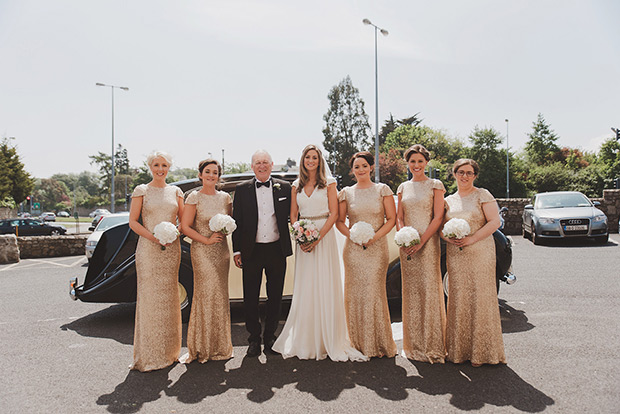 Glam Tankardstown House wedding by Weddings by KARA // onefabday.com