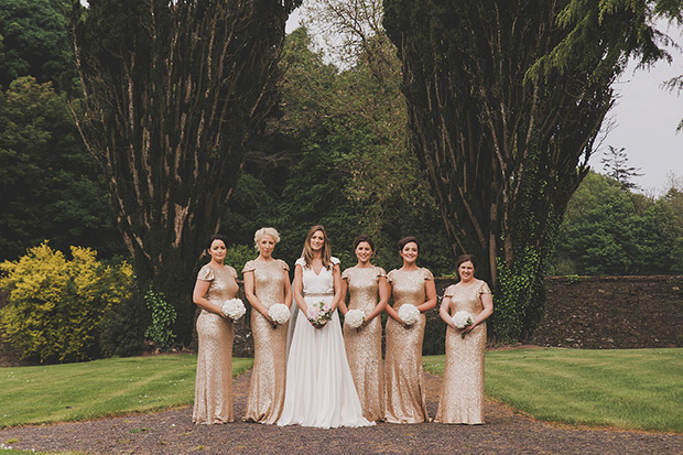 Glam Tankardstown House wedding by Weddings by KARA // onefabday.com