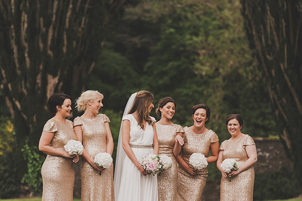 Glam Tankardstown House wedding by Weddings by KARA // onefabday.com