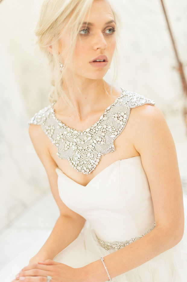 The hottest bridal trend // bridal shoulder jewellery // see them all on onefabday.com