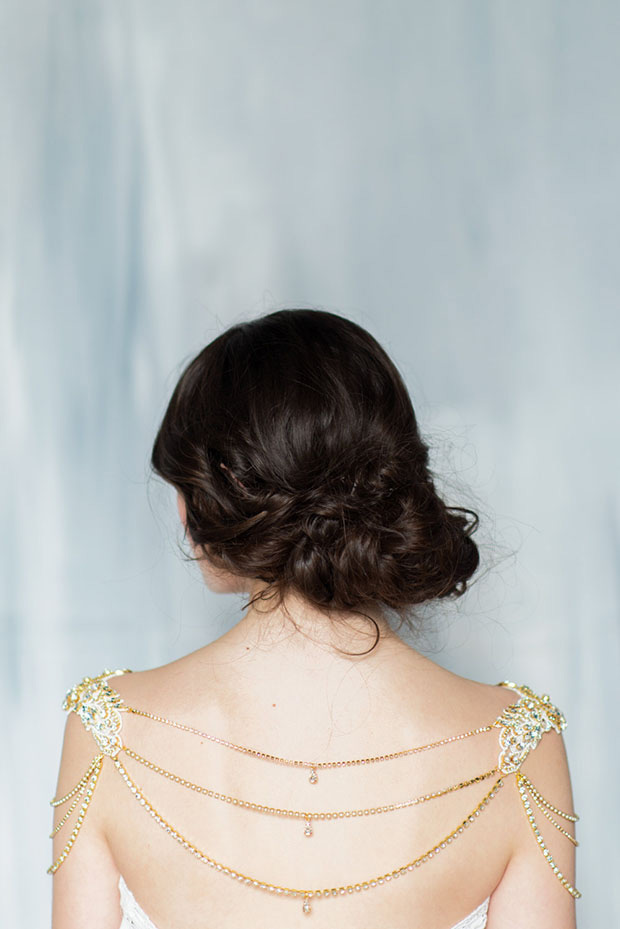 The hottest bridal trend // bridal shoulder jewellery // see them all on onefabday.com