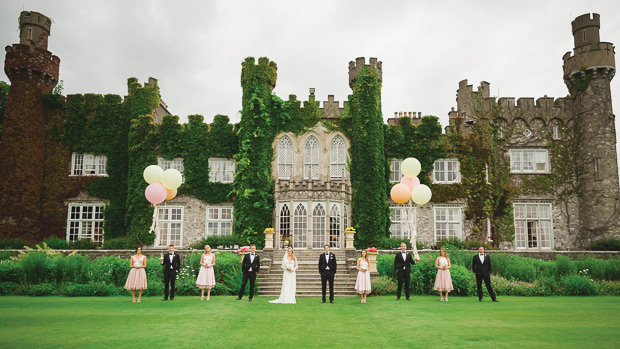 Glam Luttrellstown Castle real wedding by Annie Kheffache Photography / onefabday.com