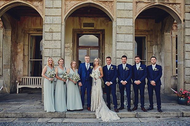 Beautiful Borris House Wedding by DK Photo // onefabday.com