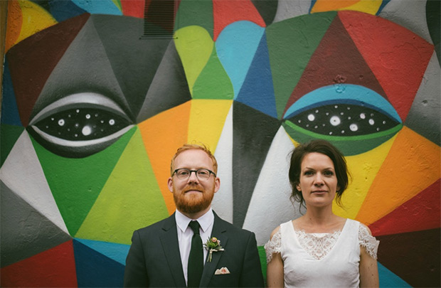 Chic Urban Dublin Wedding at Drury Buildings by Martina California // onefabday.com