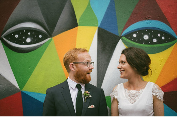 Chic Urban Dublin Wedding at Drury Buildings by Martina California // onefabday.com