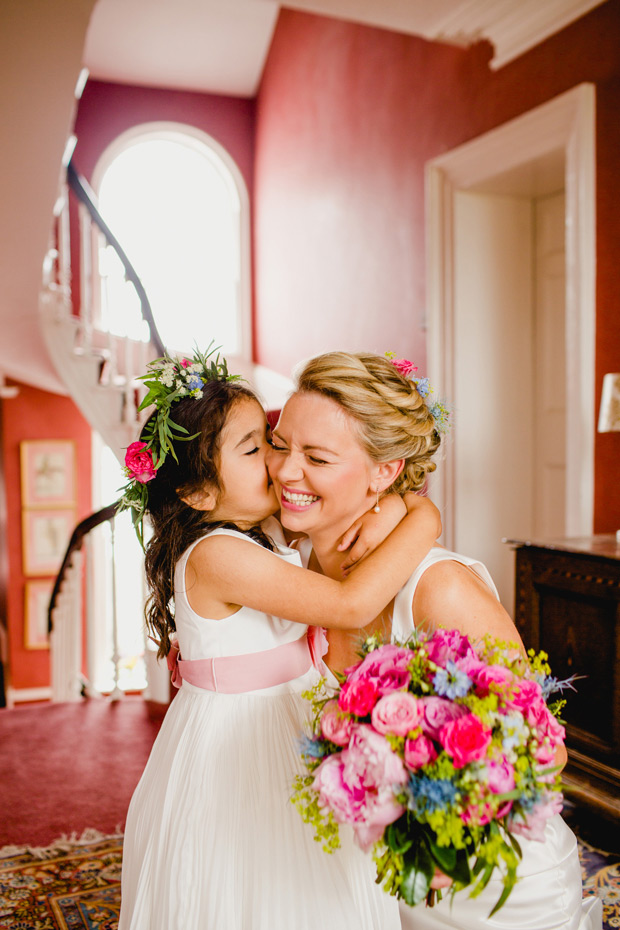 Colourful and fun family wedding at home by Navyblur Photography // onefabday.com