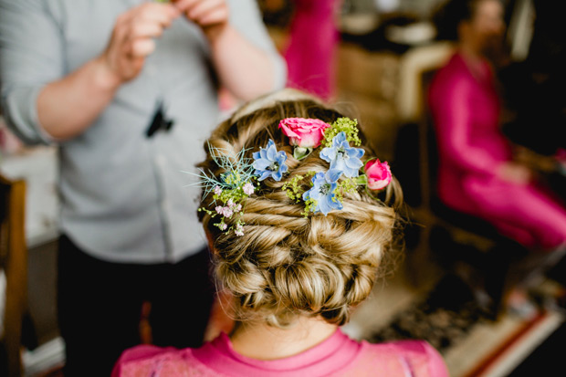 Colourful and fun family wedding at home by Navyblur Photography // onefabday.com