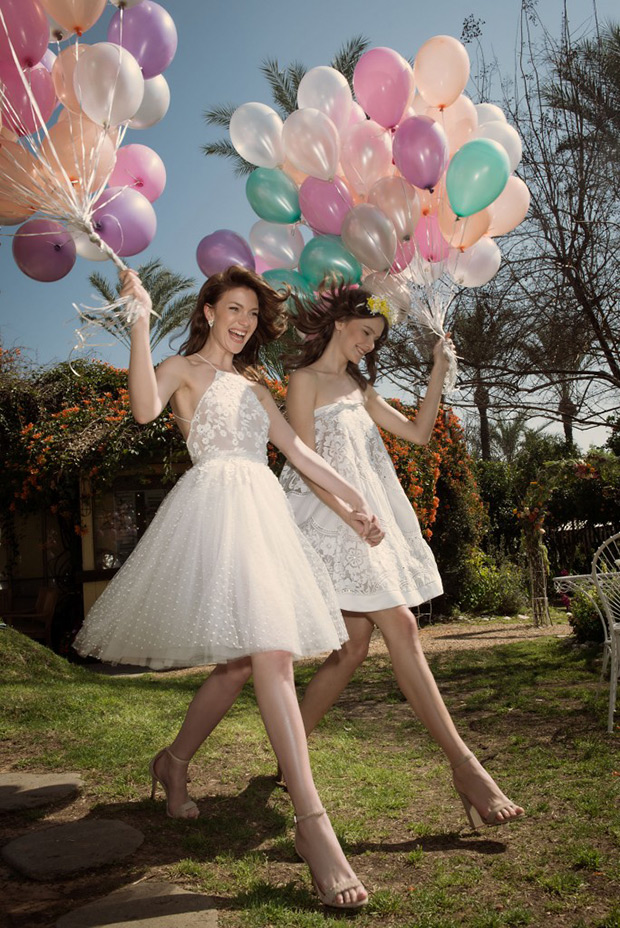 Adorable short wedding dresses from Eisen Stein 2016 Collection - see the rest of the collection on onefabday.com