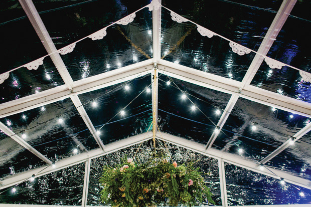 Flower-filled marquee wedding in Ireland by NavyBlur Photography // onefabday.com