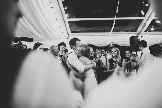 Flower-filled marquee wedding in Ireland by NavyBlur Photography // onefabday.com