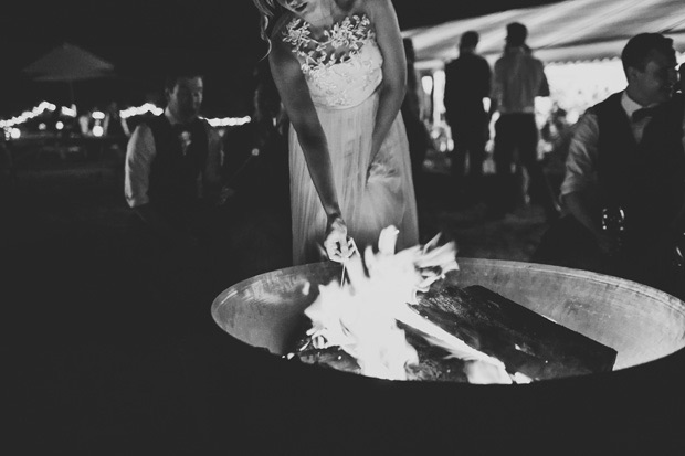 Flower-filled marquee wedding in Ireland by NavyBlur Photography // onefabday.com