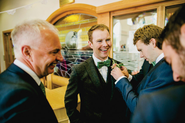 Flower-filled marquee wedding in Ireland by NavyBlur Photography // onefabday.com