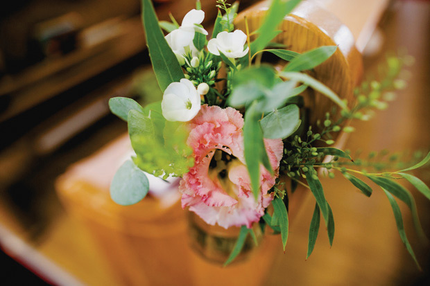 Flower-filled marquee wedding in Ireland by NavyBlur Photography // onefabday.com