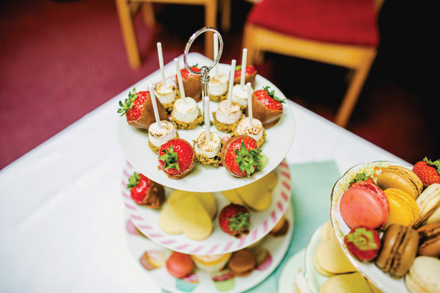 Flower-filled marquee wedding in Ireland by NavyBlur Photography // onefabday.com