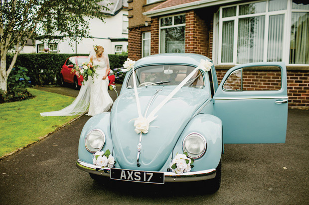 Flower-filled marquee wedding in Ireland by NavyBlur Photography // onefabday.com