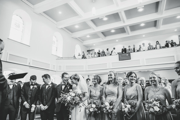 Flower-filled marquee wedding in Ireland by NavyBlur Photography // onefabday.com