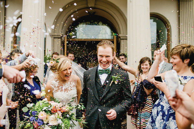 Flower-filled marquee wedding in Ireland by NavyBlur Photography // onefabday-com.go-vip.net