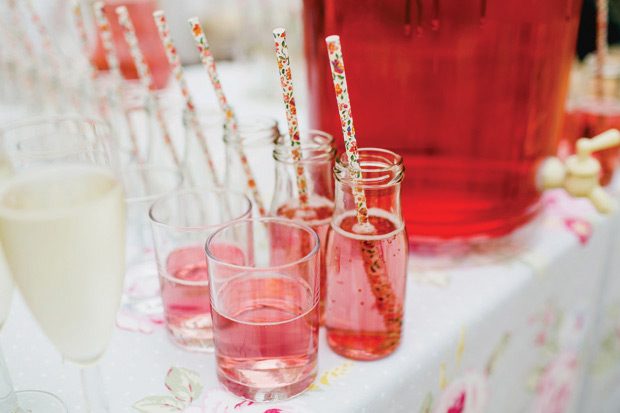 Flower-filled marquee wedding in Ireland by NavyBlur Photography // onefabday.com