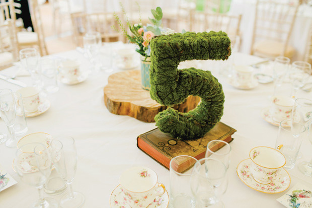 Flower-filled marquee wedding in Ireland by NavyBlur Photography // onefabday.com