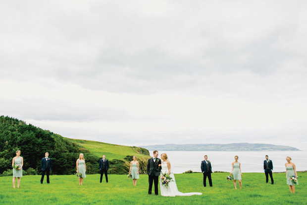 Flower-filled marquee wedding in Ireland by NavyBlur Photography // onefabday.com