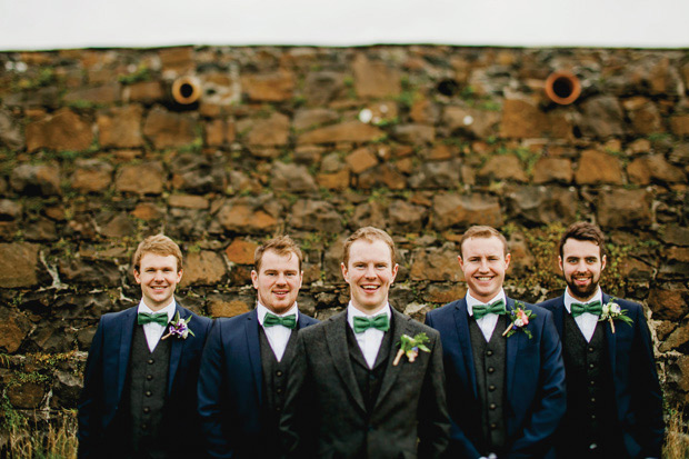 Flower-filled marquee wedding in Ireland by NavyBlur Photography // onefabday.com