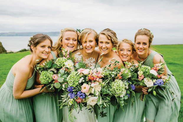 Flower-filled marquee wedding in Ireland by NavyBlur Photography // onefabday.com