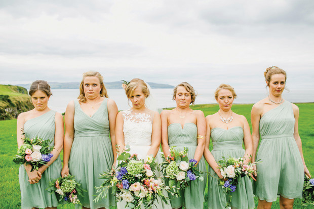 Flower-filled marquee wedding in Ireland by NavyBlur Photography // onefabday.com