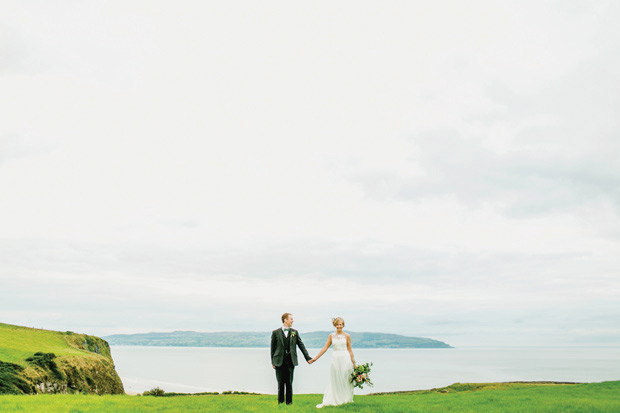 Flower-filled marquee wedding in Ireland by NavyBlur Photography // onefabday.com