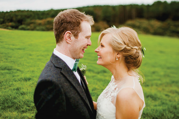 Flower-filled marquee wedding in Ireland by NavyBlur Photography // onefabday.com