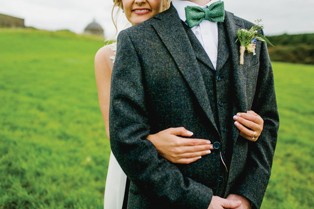 Flower-filled marquee wedding in Ireland by NavyBlur Photography // onefabday.com