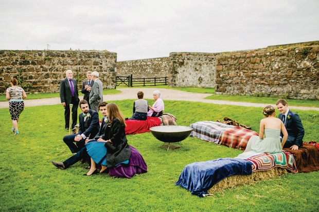 Flower-filled marquee wedding in Ireland by NavyBlur Photography // onefabday.com