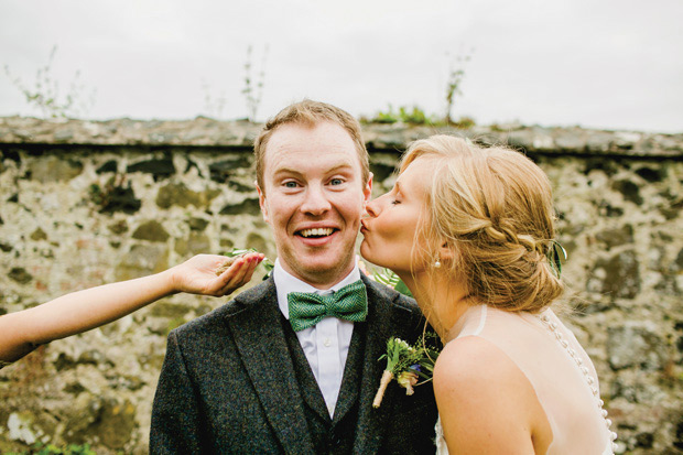 Flower-filled marquee wedding in Ireland by NavyBlur Photography // onefabday.com