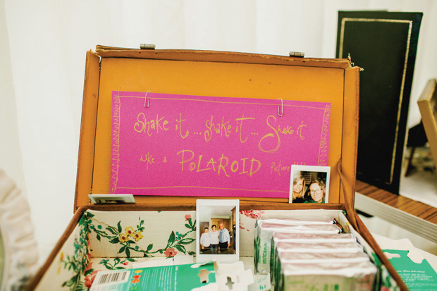 Flower-filled marquee wedding in Ireland by NavyBlur Photography // onefabday.com