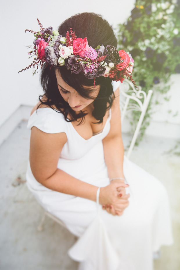 Beautiful Irish Real Wedding At Home by JAM Shoots // onefabday.com