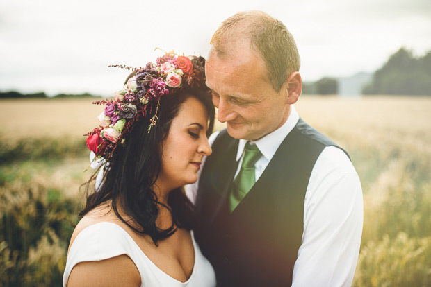 Beautiful Irish Real Wedding At Home by JAM Shoots // onefabday.com