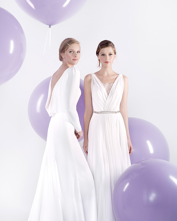 Globos and Suelo from Jesus Piero wedding dresses 2016 | see the rest of the collection on onefabday.com