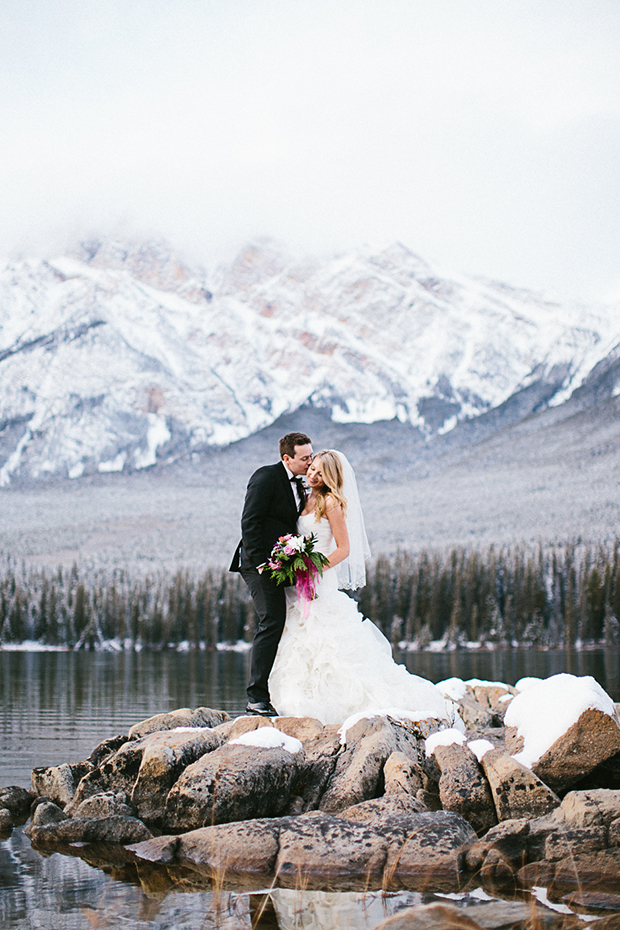 Jill Coursen Photography Winter Wedding /// onefabday.com