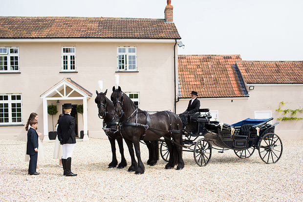 Pretty English at Home Wedding by Lily and Frank Photography // onefabday.com