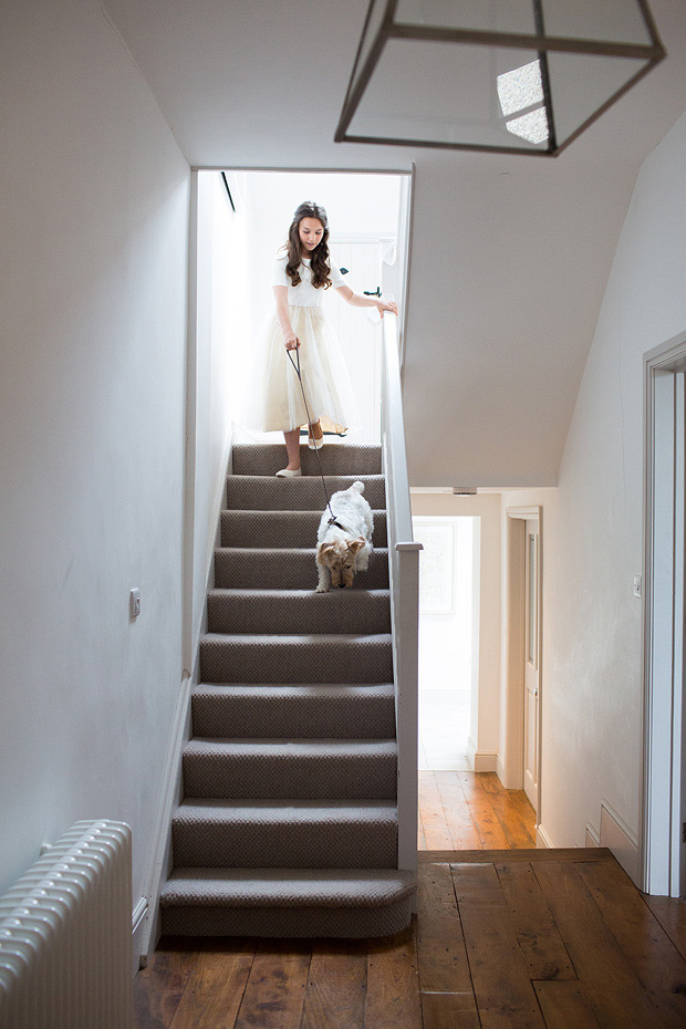 Pretty English at Home Wedding by Lily and Frank Photography // onefabday.com