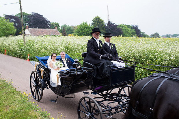 Pretty English at Home Wedding by Lily and Frank Photography // onefabday.com