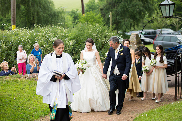 Pretty English Wedding at Home by Lily and Frank Photography // onefabday.com