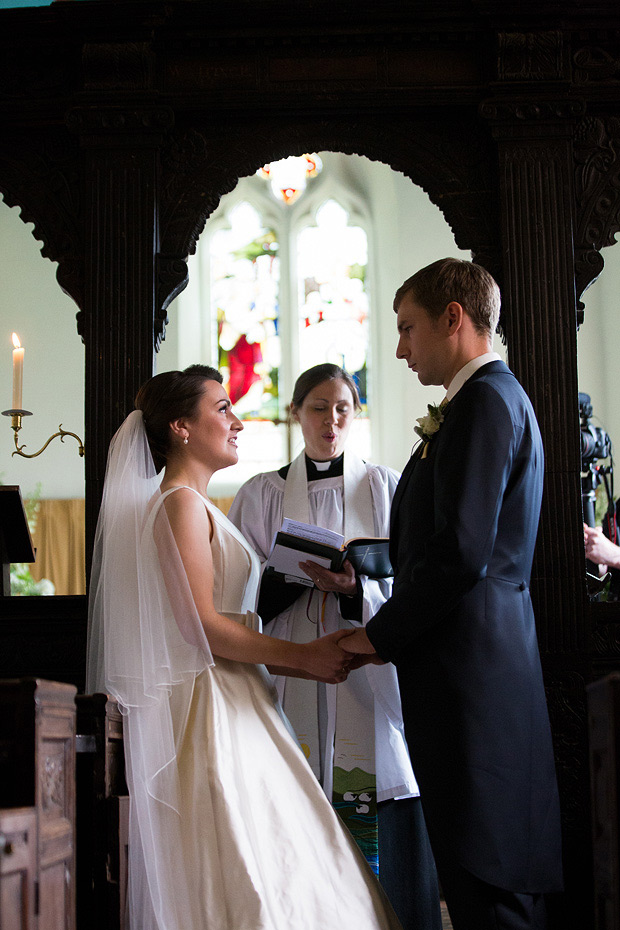 Pretty English Wedding at Home by Lily and Frank Photography // onefabday.com