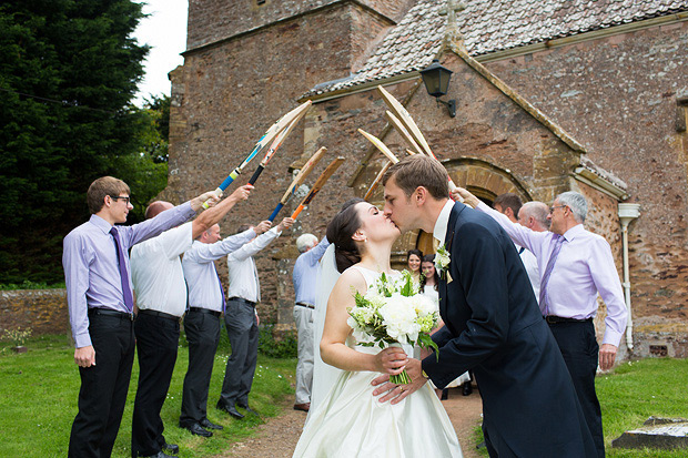 Pretty English Wedding at Home by Lily and Frank Photography // onefabday.com